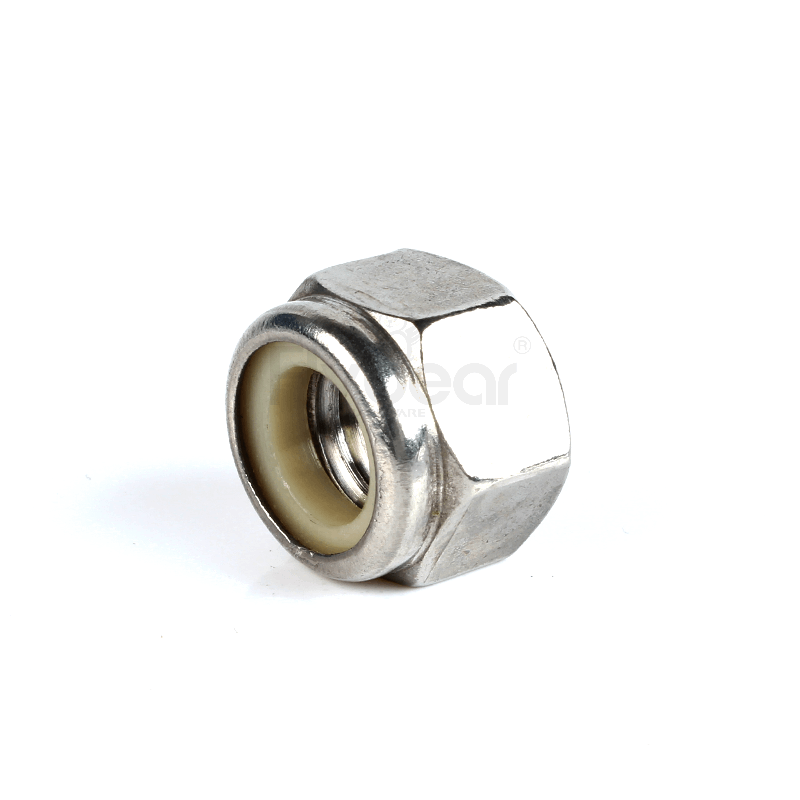 304不銹鋼不銹鋼304尼龍鎖緊螺母DIN982