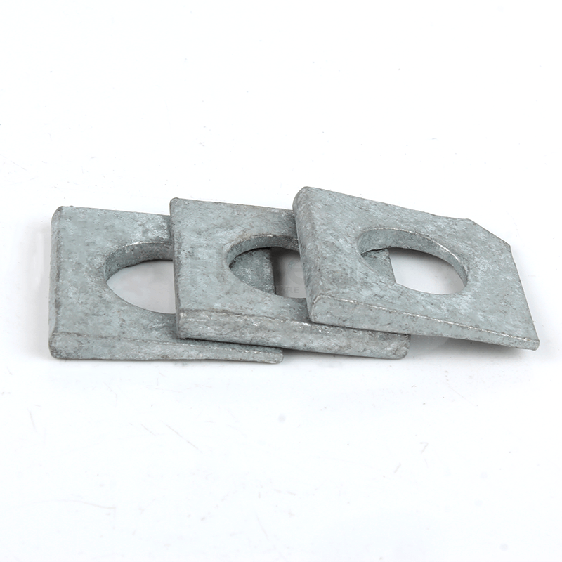 65MN鍍熱浸鋅 方斜墊圈