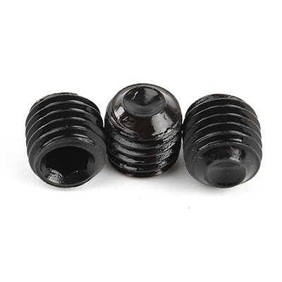 碳鋼45H發(fā)黑六角凹端緊定細(xì)牙螺釘ANSI/ASMEB18.3