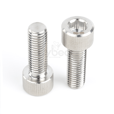 D6-70不銹鋼內(nèi)六角圓柱頭螺釘全牙滾花DIN912