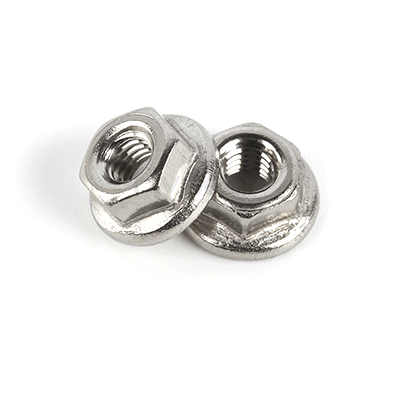 304不銹鋼A2-70六角法蘭螺母帶齒DIN6923