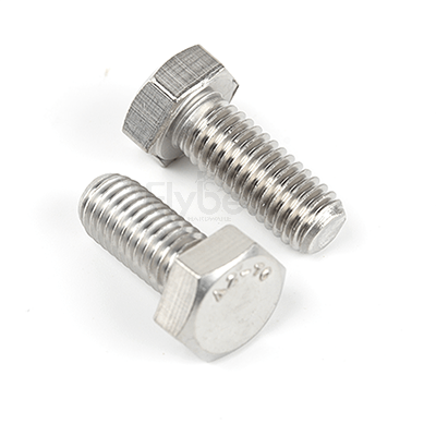 316不銹鋼A4-70外六角全牙螺栓DIN933