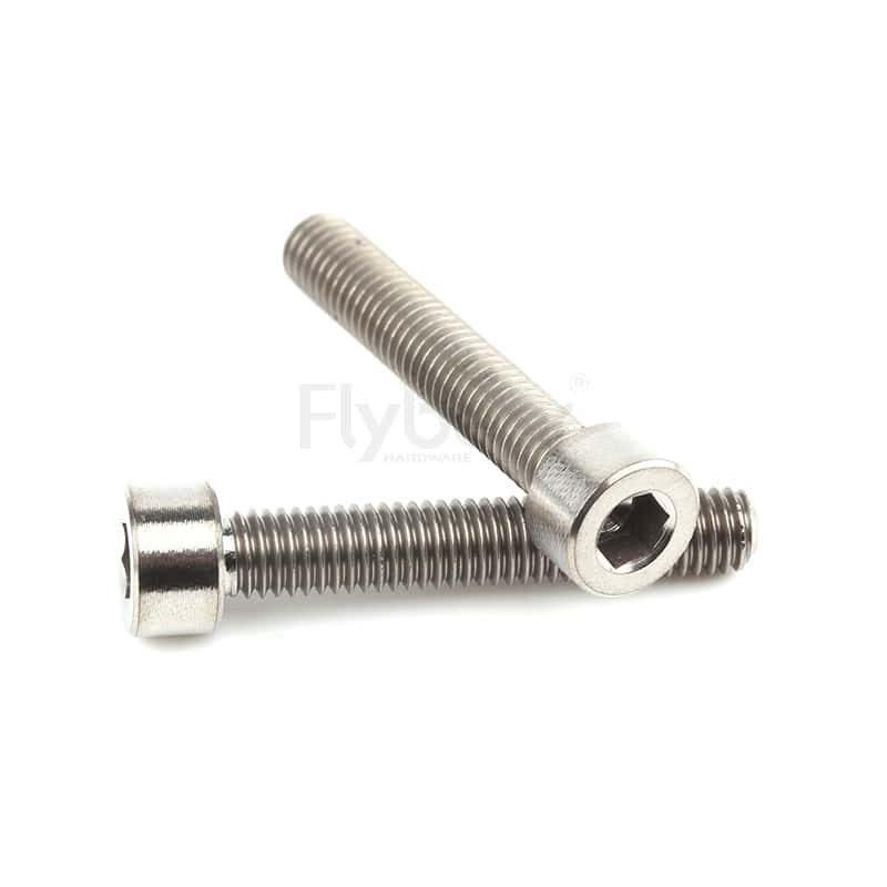 內(nèi)六角圓柱頭全牙無滾花螺釘