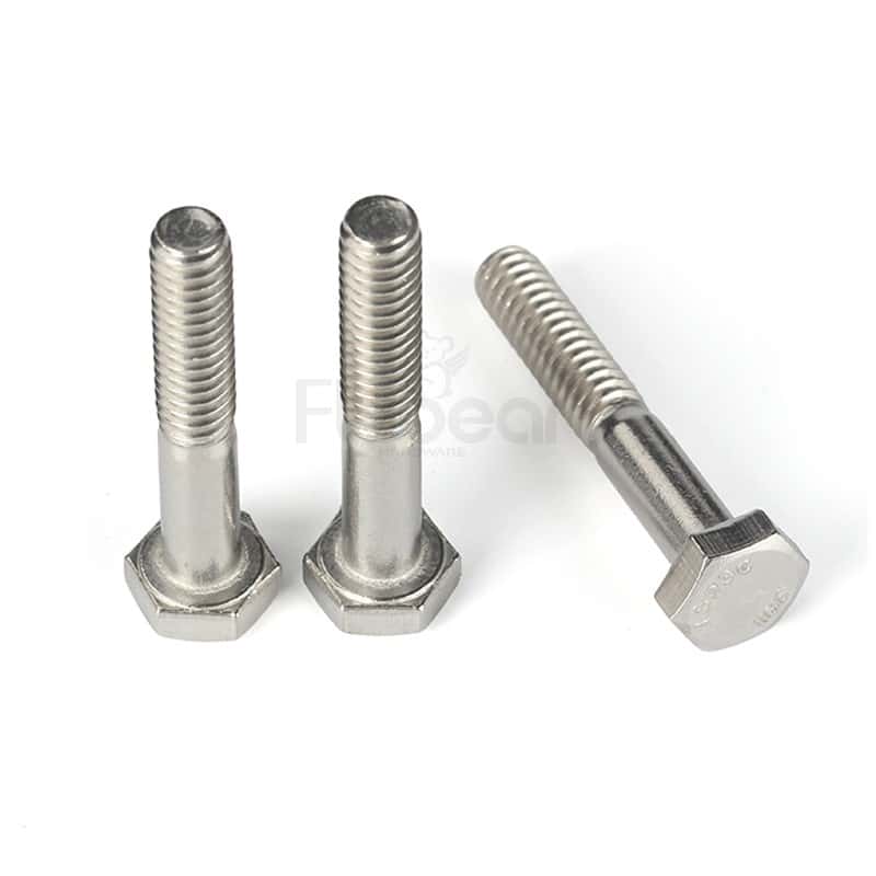 304不銹鋼外六角半牙螺栓ASME18.2.1