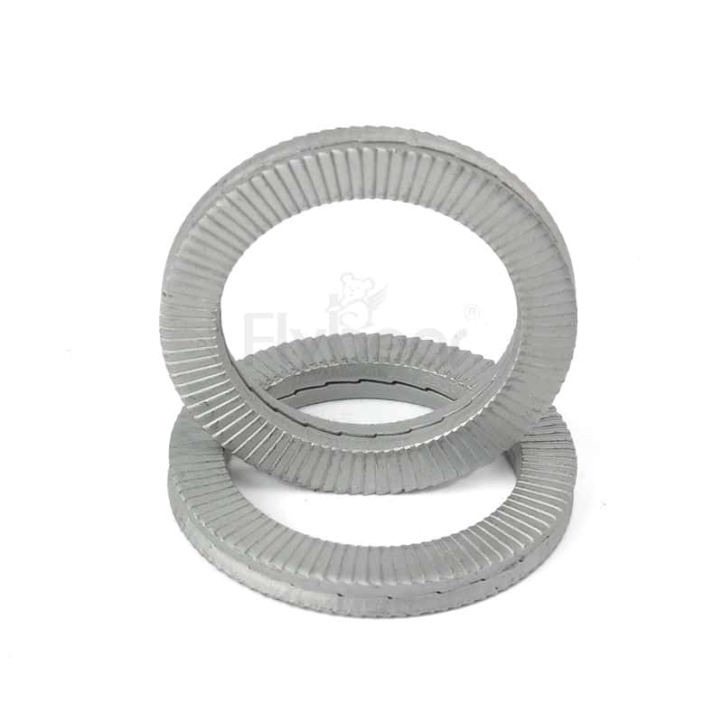 碳鋼達克羅雙疊自鎖墊圈