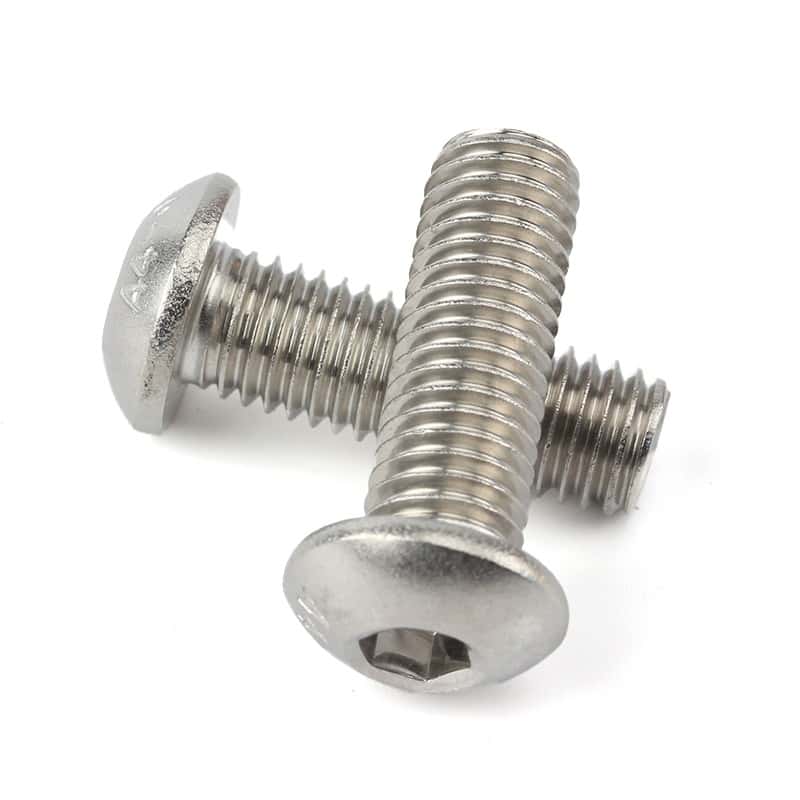 不銹鋼內(nèi)六角平圓頭螺釘ISO7380-1