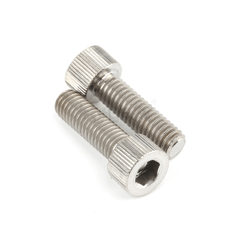 TC4鈦合金(抗拉強(qiáng)度≥900Mpa)內(nèi)六角圓柱頭螺釘全牙滾花GB70.1