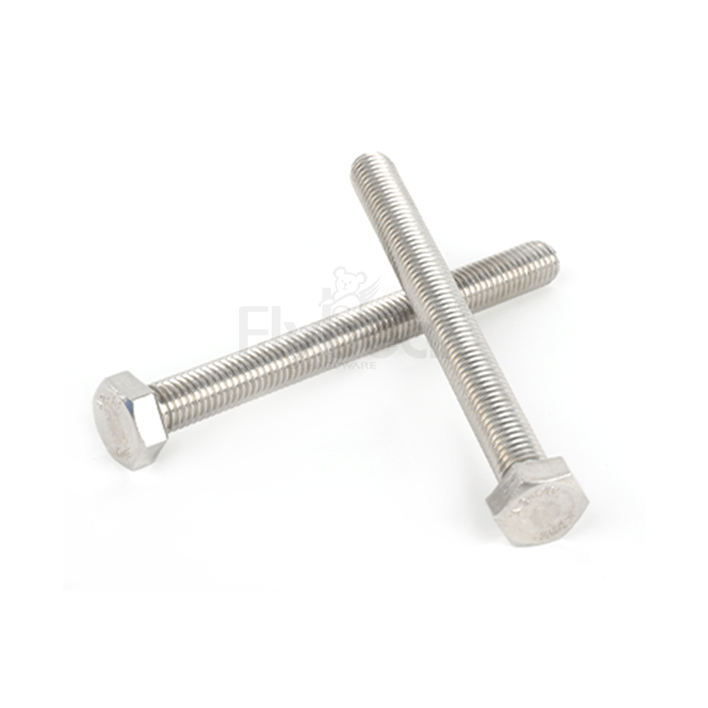 304不銹鋼A2-70外六角全牙螺栓DIN933