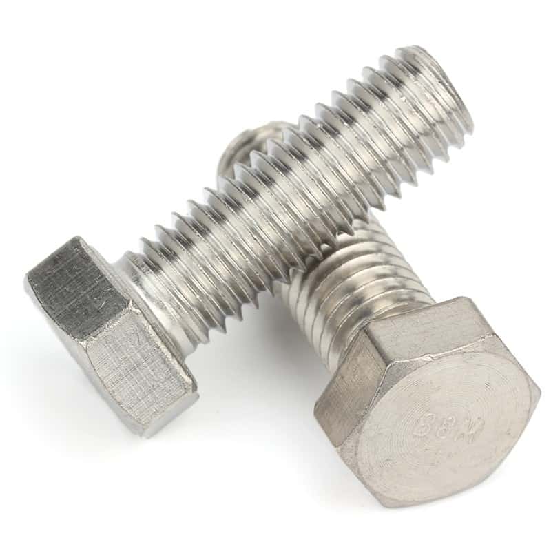 A193.B8M(316)不銹鋼鈍化處理外六角全牙螺栓(固溶)ASME/ANSIB18.2.1Table2