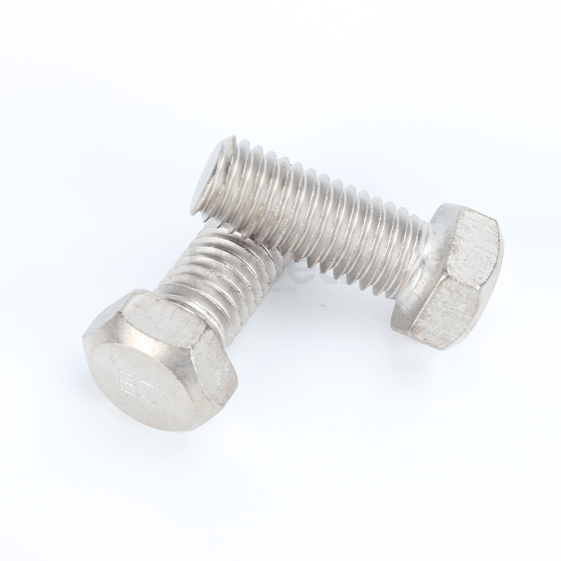 A193.B7合金鋼鍍鎳外六角全牙螺栓ASME/ANSIB18.2.1Table2