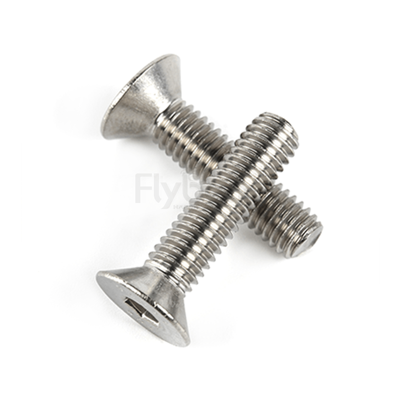 316不銹鋼A4-70內(nèi)六角沉頭螺釘DIN7991