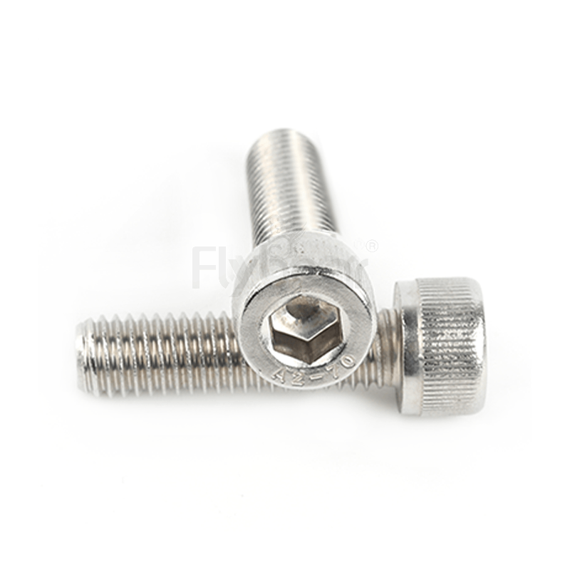 304不銹鋼A2-70內(nèi)六角圓柱頭螺釘全牙滾花DIN912