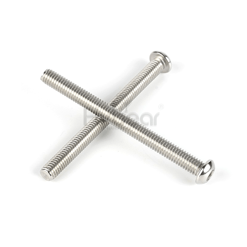 304不銹鋼A2-70內(nèi)六角平圓頭螺釘ISO7380