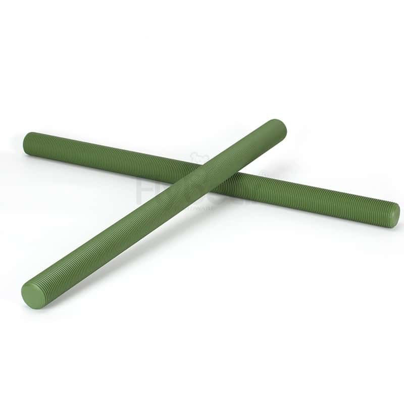 A193.B7合金鋼華福綠色鐵氟龍美制細(xì)牙牙棒ASMEB16.5M