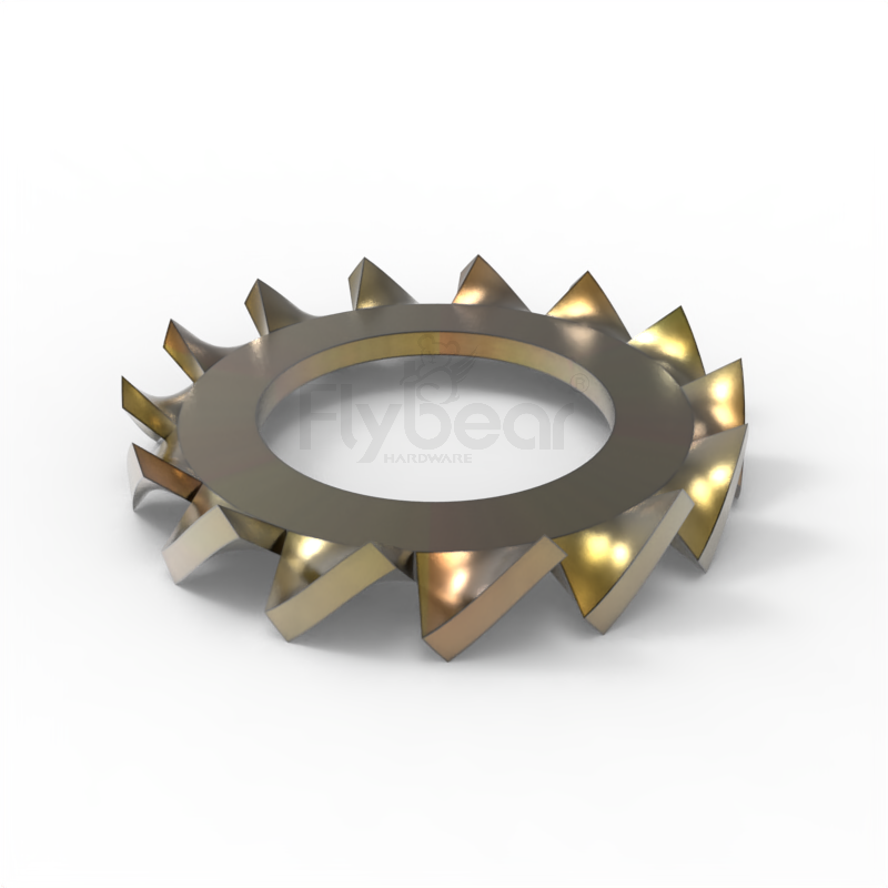 外鋸齒鎖緊墊圈選型與應用科學解析